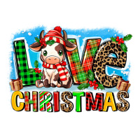 love christmas cow | Teevron