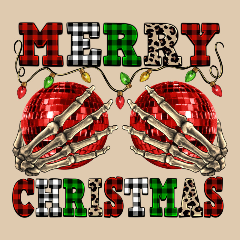 Merry Christmas Skeleton Hands Boobs Heavyweight Sweatshirt by NancyCooperArtShop | Teevron
