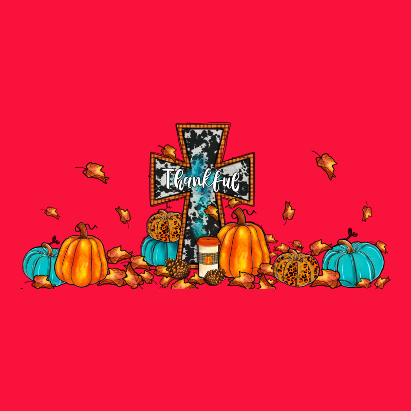 Thankful Cross Pumpkin Classic Tee by JahusDesignShop | Teevron