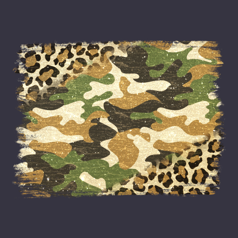 Leopard Camo Pattern Background Vintage Hoodie by Jasminsmagicworld | Teevron
