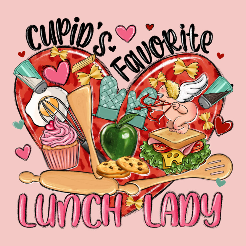 Cupids Favorite Lunch Lady Urban Heavy Tee by MaliasSmallBusiness | Teevron
