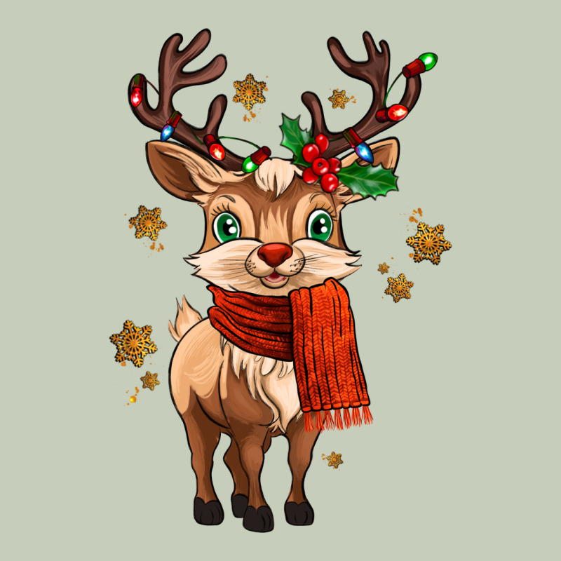 Reindeer In Christmas Long Sleeve Tee by MaliasSmallBusiness | Teevron
