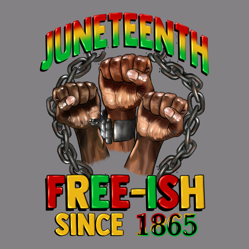 Juneteenth Free Ish Since 1865 Heavyweight Hoodie by CowGirlArtShop | Teevron