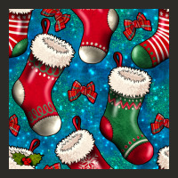 Christmas Socks Seamless Pattern Heavy Core Tee | Teevron