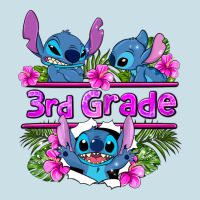 Preview Flower Stitch 3rd Grade Ladies Tee | Teevron