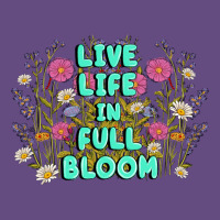 Live Life In Full Bloom Vintage Hoodie | Teevron