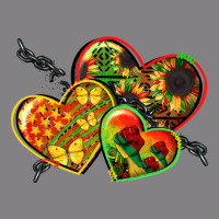Juneteenth Hearts Heavyweight Hoodie | Teevron