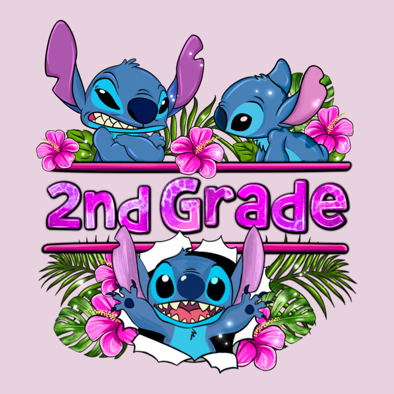 Preview Flower Stitch 2nd Grade Ladies Tee by AdoDesignShop | Teevron