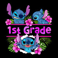 Preview Flower Stitch 1st Grade Ladies Tee | Teevron