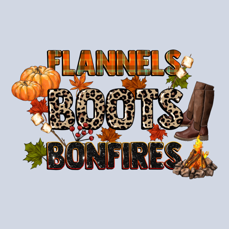 Flannels Boots And Bonfires Premium Sweatshirt by CowGirlArtShop | Teevron