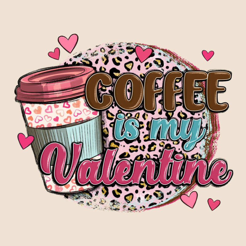 Coffee Is My Valentine Urban Heavy Tee by MaliasSmallBusiness | Teevron