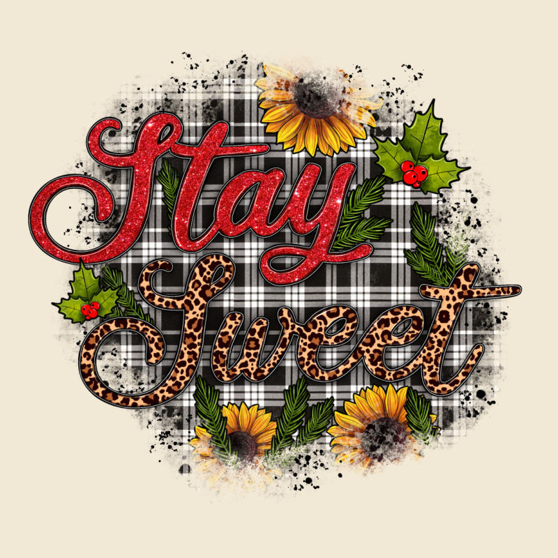 Stay Sweet Wood Slice Ornament Premium Tee by JahusDesignShop | Teevron