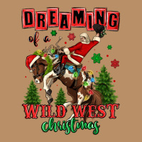 Dreaming Of A Wild West Christmas Cowboy Santa Vintage Hoodie | Teevron