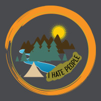 I Hate People Camping Hiking Zipper Hoodie | Teevron