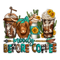 moody before coffee longhaired cow coffee | Teevron
