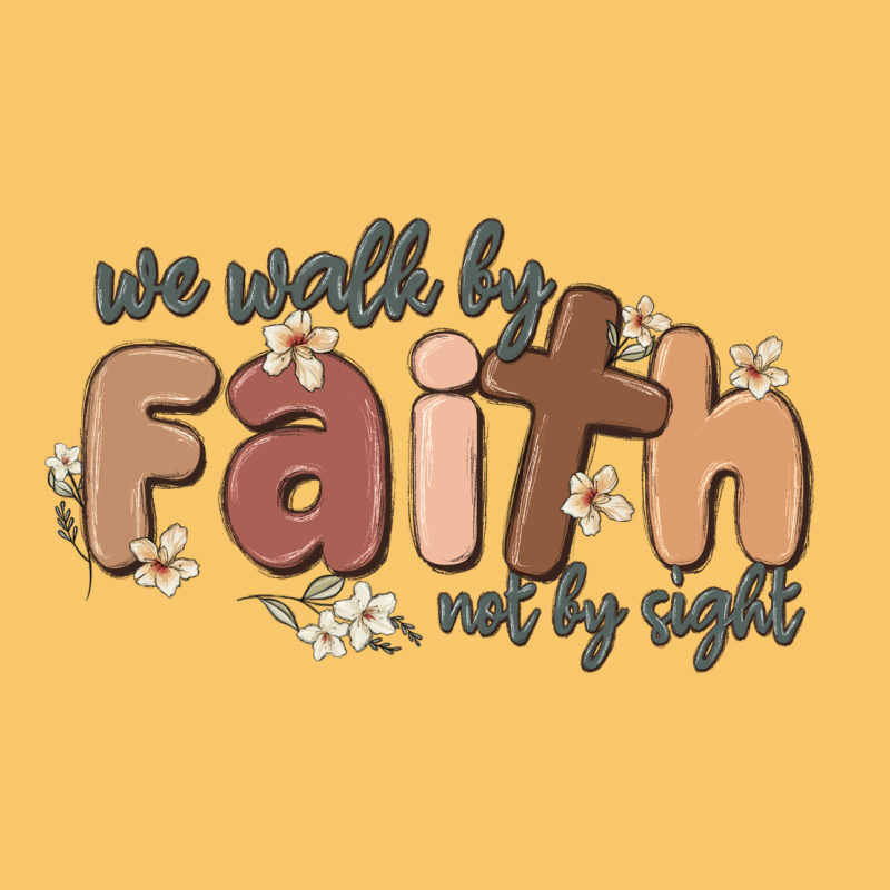 We Walk By Faith Not By Sight Vintage Hoodie by MaliasSmallBusiness | Teevron