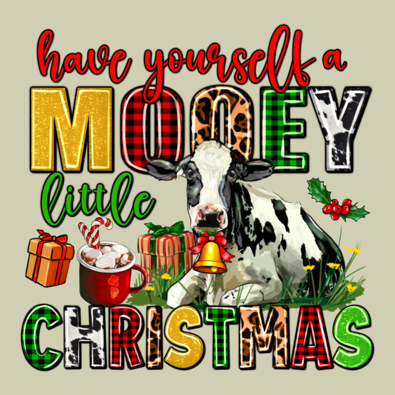 Have Yourself A Mooey Little Christmas Heavy Core Tee by AdoDesignShop | Teevron