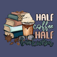 Half Coffee Half Bookworm Vintage Tee | Teevron