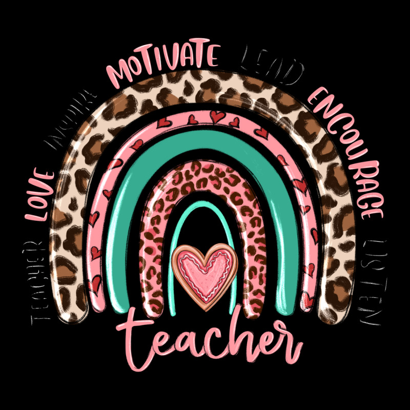 Teacher Rainbow Urban Heavy Tee by MaliasSmallBusiness | Teevron