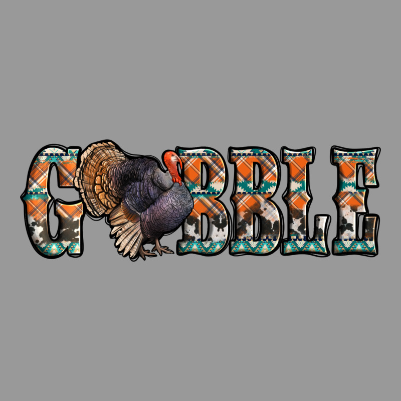 Gobble Thanksgiving Turkey Vintage Hoodie by Jasminsmagicworld | Teevron