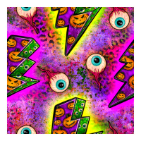 halloween thunders seamless pattern | Teevron