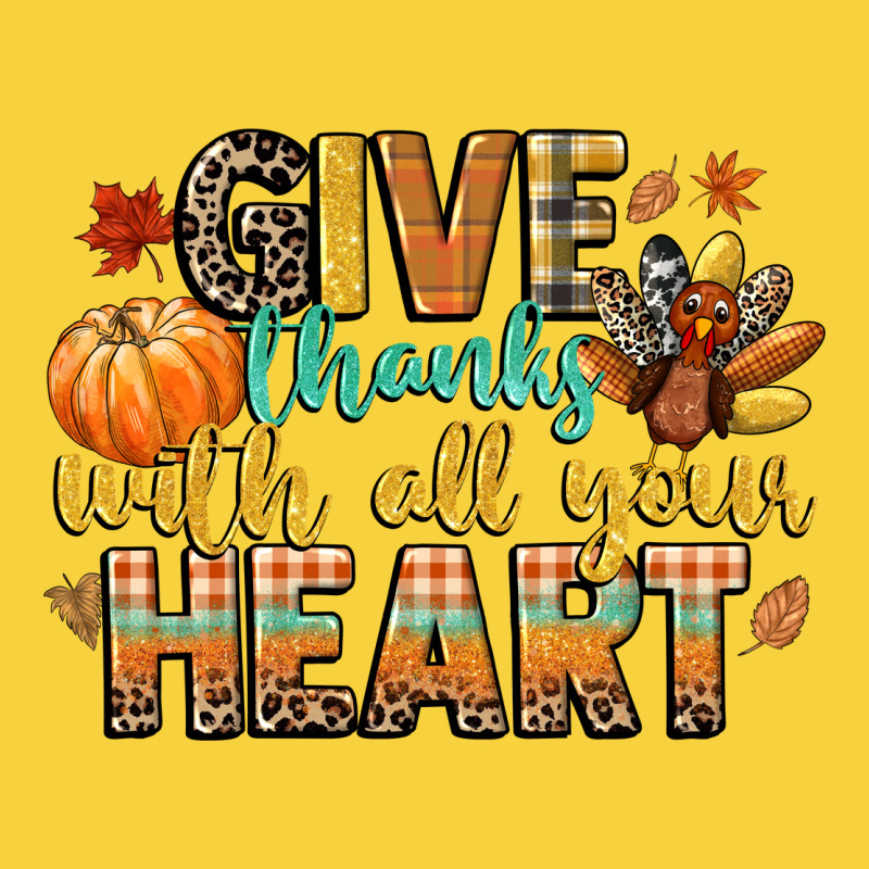 Give Thanks With All Your Heart Premium Sweatshirt by CowGirlArtShop | Teevron