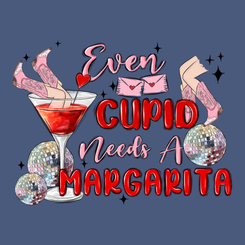 Even Cupid Need A Margarita Vintage Hoodie by MaliasSmallBusiness | Teevron