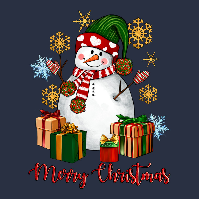 Snowman Merry Christmas Heavyweight Sweatshirt by NancyCooperArtShop | Teevron