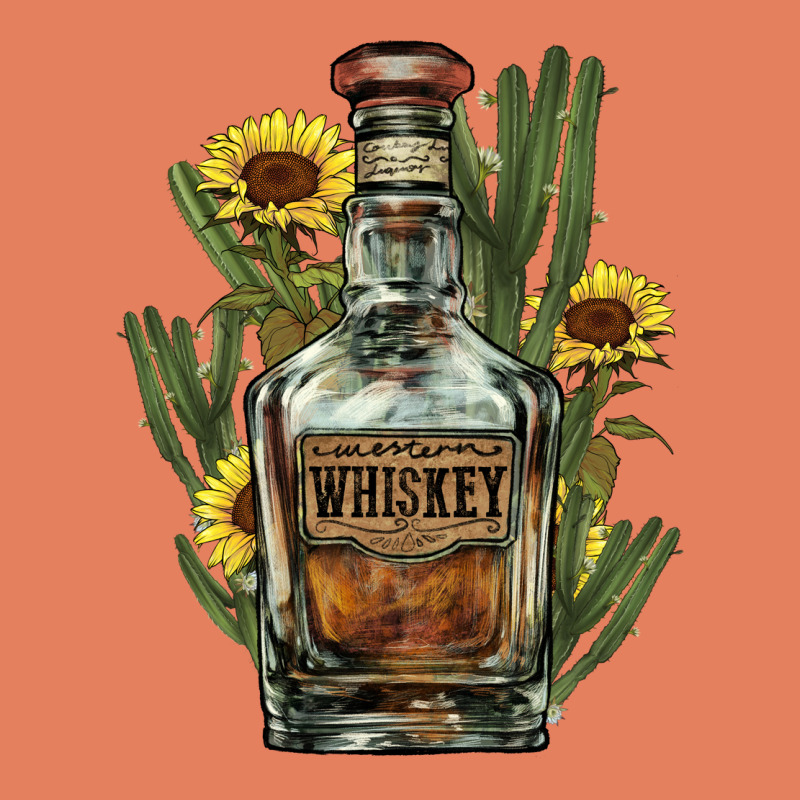 Western Whiskey Bottle Classic Tee by NancyCooperArtShop | Teevron