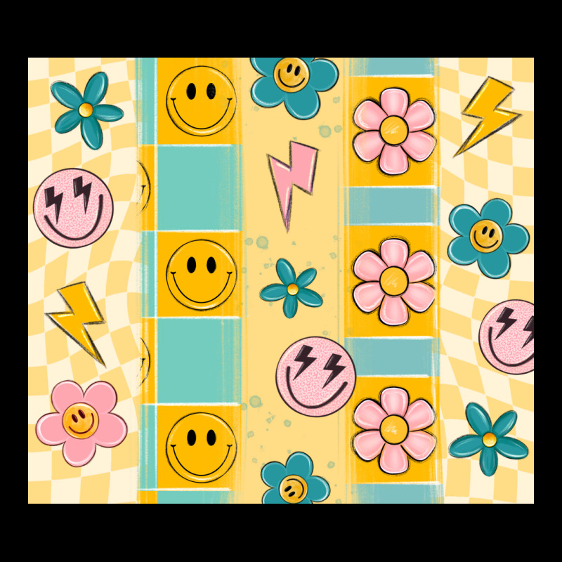Retro Daisy Urban Heavy Tee by MaliasSmallBusiness | Teevron