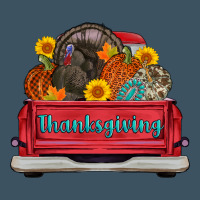 Thanksgiving Truck Turkey Pumpkin Urban Heavy Tee | Teevron