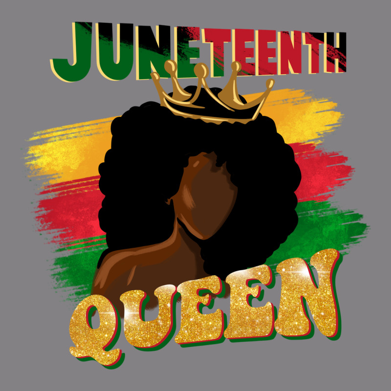 Juneteenth Queen Black Woman Afro Queen Heavyweight Hoodie by CowGirlArtShop | Teevron