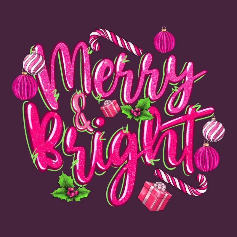 Merry And Bright Long Sleeve Tee by MaliasSmallBusiness | Teevron
