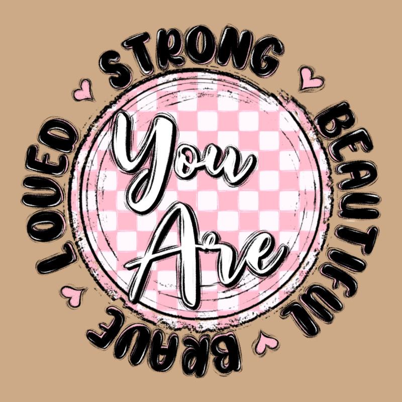 You Are Strong Vintage Hoodie by MaliasSmallBusiness | Teevron