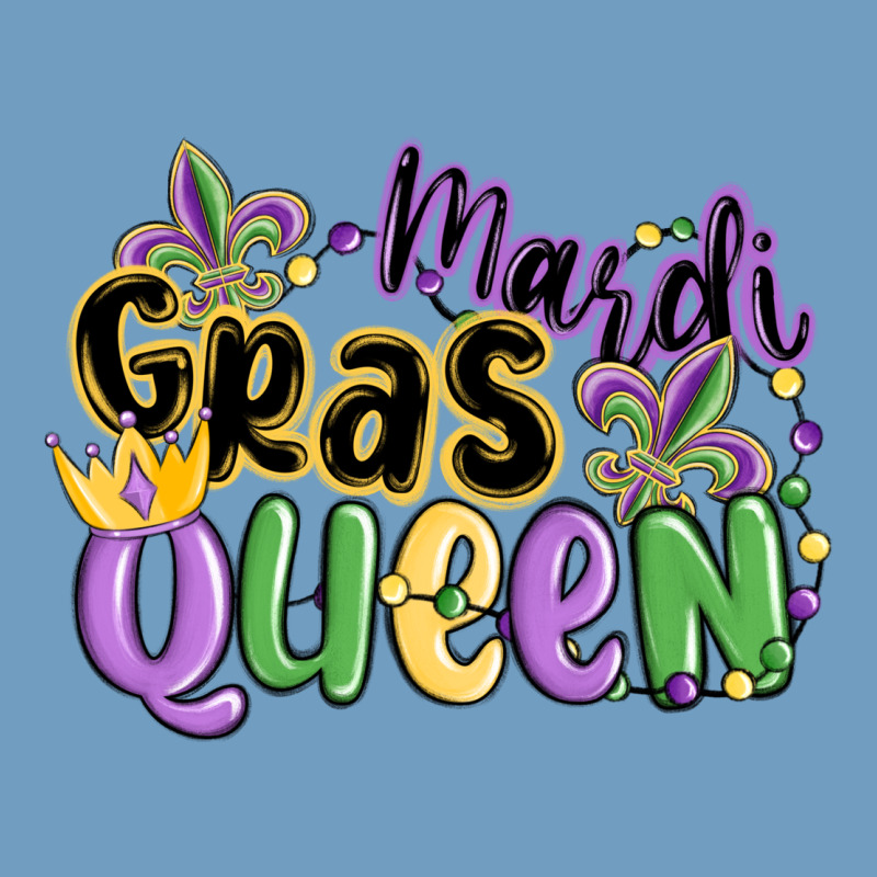 Mardi Gras Queen Urban Heavy Tee by MaliasSmallBusiness | Teevron