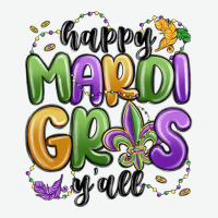 Happy Mardi Gras Y'all Urban Heavy Tee | Teevron