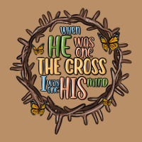 When He Was One The Cross I Was One His Mind Vintage Hoodie | Teevron