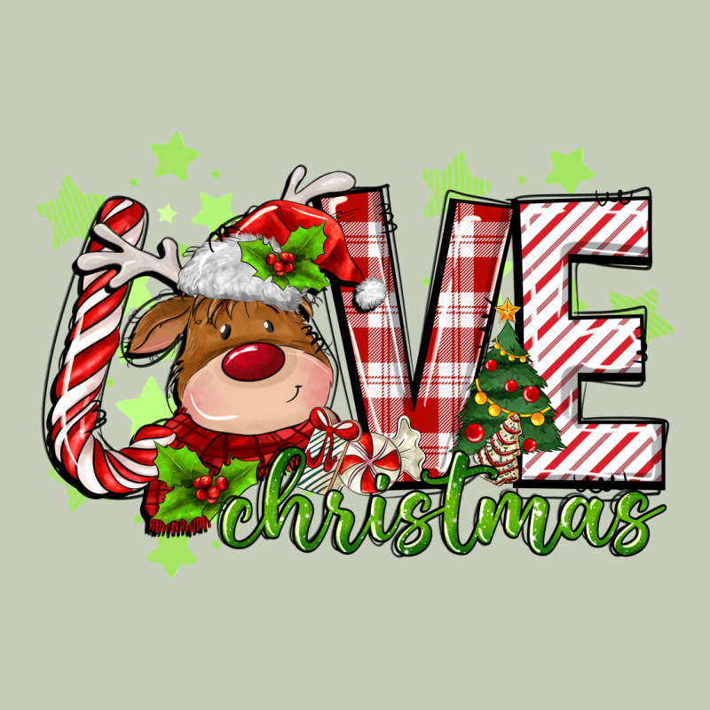 Love Christmas Deer Long Sleeve Tee by MaliasSmallBusiness | Teevron