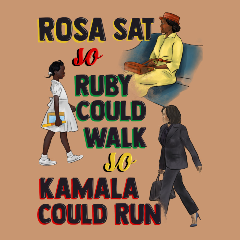 Rosa Sat So Ruby Could Walk So Kamala Could Run Juneteenth Heavyweight Hoodie by CowGirlArtShop | Teevron