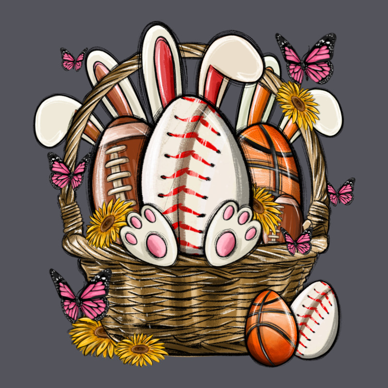 Easter Basket Sports Vintage Hoodie by MaliasSmallBusiness | Teevron