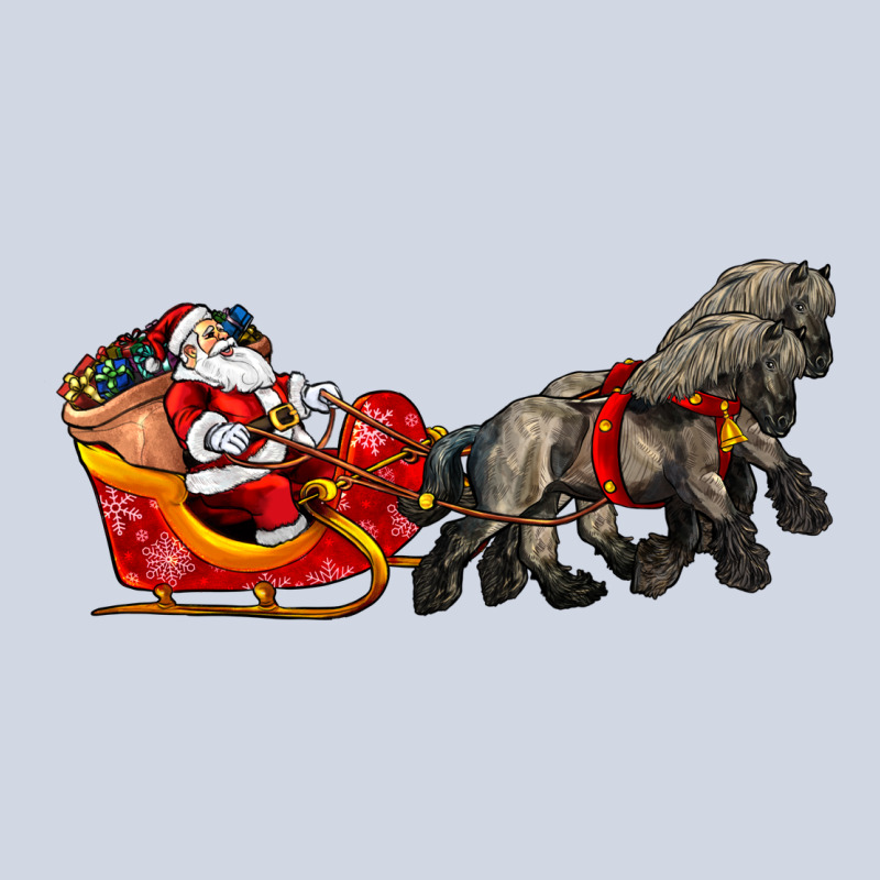 Santa Riding His Sleigh With Gifts Premium Sweatshirt by CowGirlArtShop | Teevron