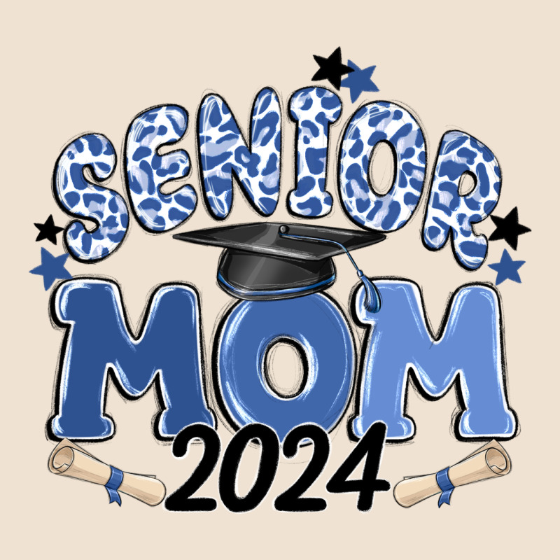 Senior Mom 2024 Urban Heavy Tee by MaliasSmallBusiness | Teevron