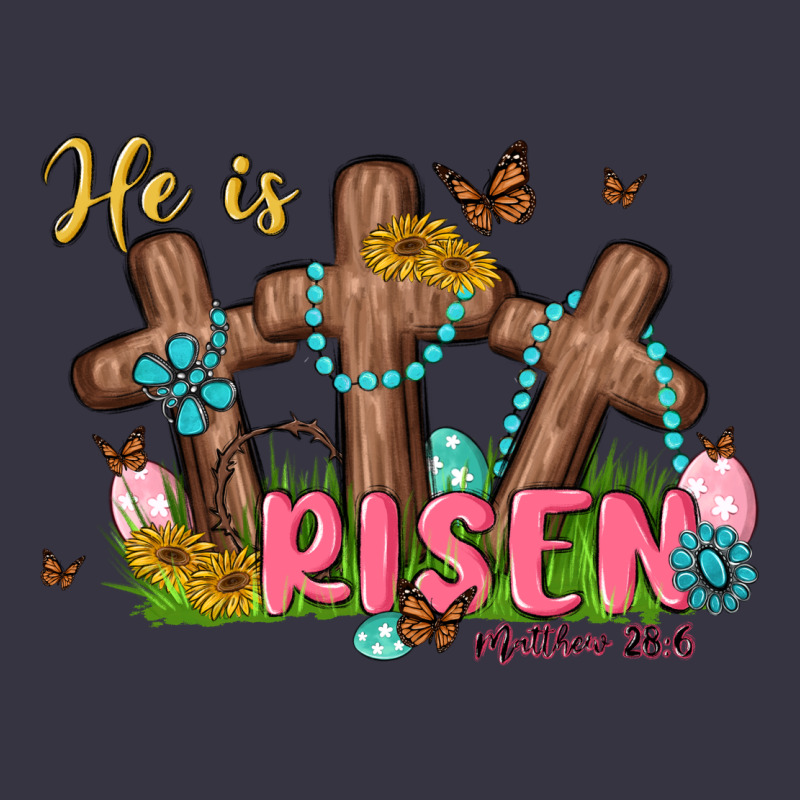 He Is Risen Vintage Hoodie by MaliasSmallBusiness | Teevron