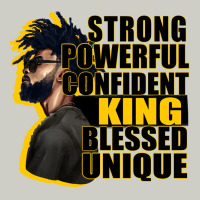 Strong Powerful Confident King Blessed Unique Heavyweight Hoodie | Teevron