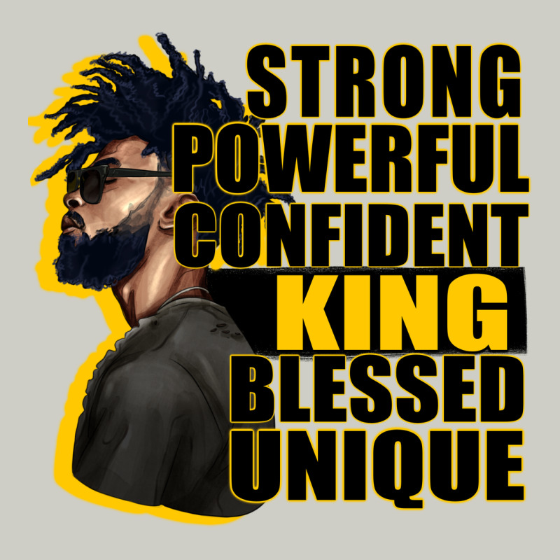 Strong Powerful Confident King Blessed Unique Heavyweight Hoodie by CowGirlArtShop | Teevron