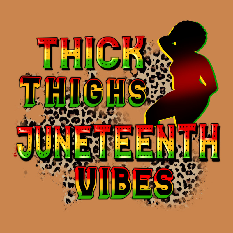 Thick Thighs Juneteenth Vibes Cowgirl Heavyweight Hoodie by CowGirlArtShop | Teevron