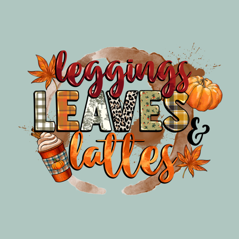 Leaves And Lattes Premium Sweatshirt by CowGirlArtShop | Teevron