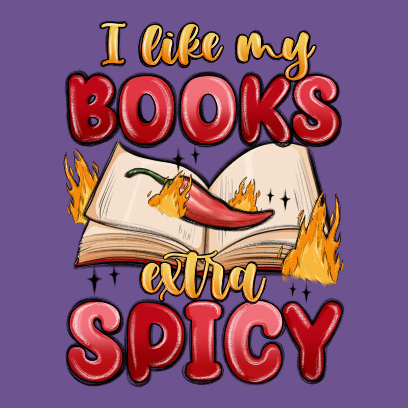 I Like My Books Extra Spicy Vintage Tee by MaliasSmallBusiness | Teevron