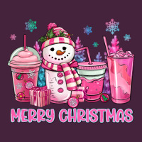 Merry Christmas Snowman Coffee Cups Long Sleeve Tee | Teevron