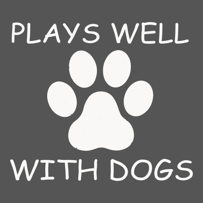 Plays Well With Dogs Zipper Hoodie by Bettercallsaul | Teevron